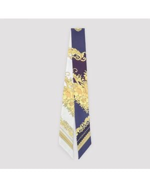 Versace Silk Bandeaux - Blue
