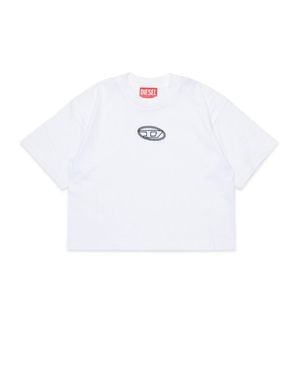DIESEL T-Shirt With Logo - White
