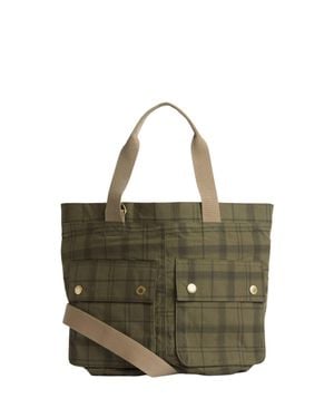 Barbour Classic Cotton Messenger Bag For - Green
