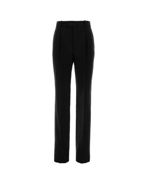 Saint Laurent Wool Pant - Black