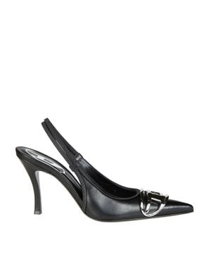 DIESEL D-Venus Sb Slingback Pumps - Black