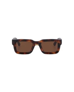 Chimi Square-Frame Sunglasses - Brown