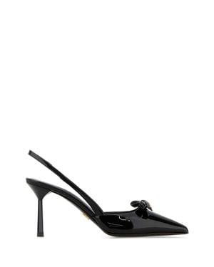 Prada Leather Pumps - Black