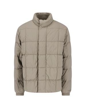 Massimo Osti Studio Quilted Puffer Jacket - Gray
