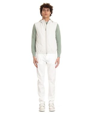 Eleventy Lightweight Natural Coat For - Multicolor