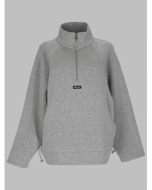 ROTATE BIRGER CHRISTENSEN Scuba Jacket Viscose - Gray