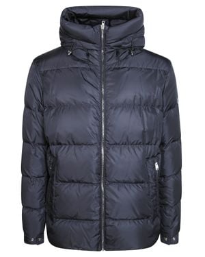 Herno Quilted Down Mini Puffer Jacket - Blue
