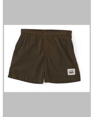 C.P. Company C. P. Company Mini Beachwear Boxer Shorts - Green