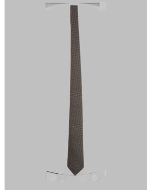 Giorgio Armani Silk Blend Tie - Gray