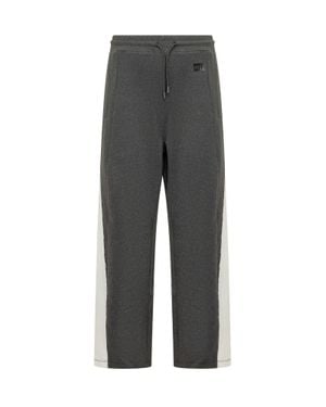 Gcds Piped Sweatpants - Gray