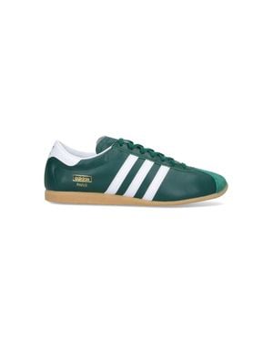 adidas Leather & Textile Sneakers - Green