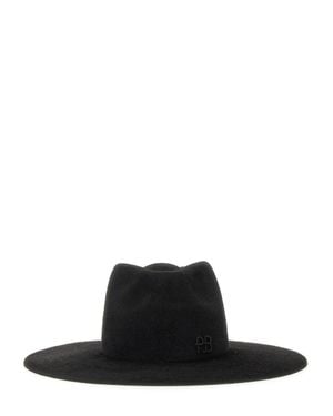 Ruslan Baginskiy Hat With Logo Felt - White