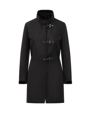 Fay Virginia Wool Blend Jacket - Black
