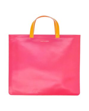 Comme des Garçons Large Tote Bag - Pink