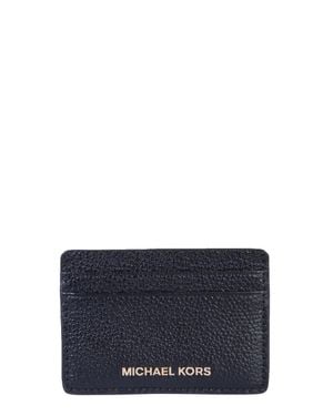 MICHAEL Michael Kors Portacarte Con Logo - Blue