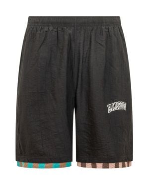 Barrow Stylish Logo Shorts For Spring/Summer 2025 - Black