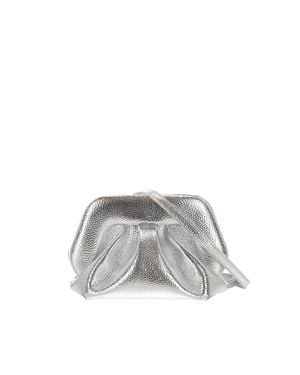 THEMOIRÈ Clutch Bios Bottolato - Metallic