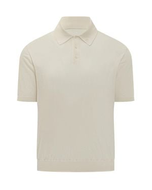 Malo Classic Polo Shirt - White