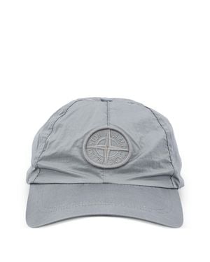 Stone Island Compass Patch Baseball Cap - Gray