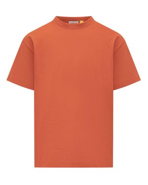 MONCLER GENIUS DONALD GLOVER 5 Oversized T-Shirt - Orange