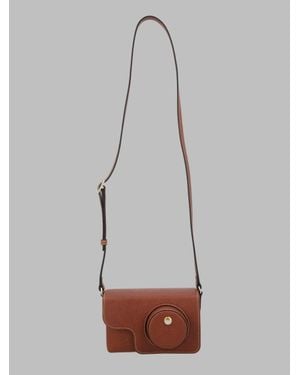 Longchamp Camera Bag Épure Leather Shoulder - White