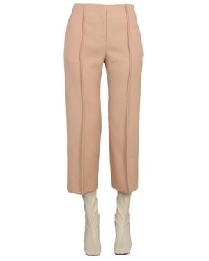 Jil Sander Wool Pants - Natural