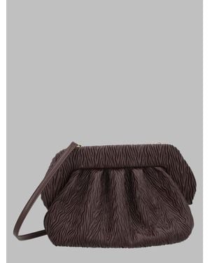 THEMOIRÈ Borsa "Bios" Large Arricciata - Brown