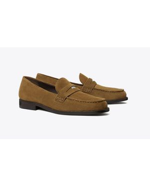 Tory Burch Classic Pleated Loafer - Black