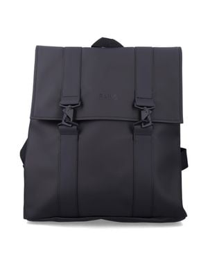 Rains Waterproof Rolltop Backpack - Blue