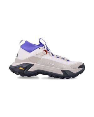Nike Acg Zegama Hike Trail Running Shoes With Zoomx Cushioning And Vibram Megagrip - Blue