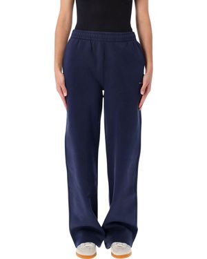 PANGAIA Wide-Leg Sweatpants - Blue