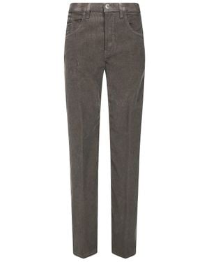 Dondup Jacklyn Loose-Fit 5-Pocket Jeans - Gray