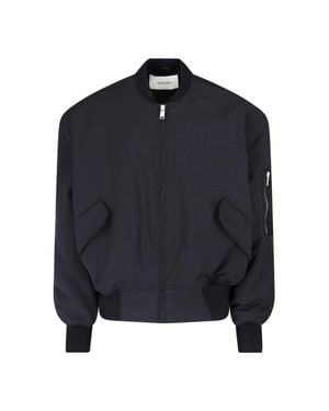 Entire studios Boxy Functional Pocket Jacket - Blue