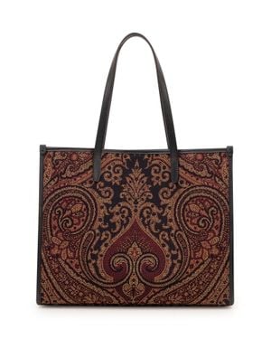 Etro Tote Bag - Brown