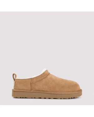 UGG Classic Micro Leather Boots For - Brown