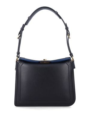 Lanvin Compagnon 20 Leather Bag - Blue