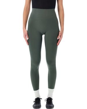 Nike Zenvy High-Waisted Dri-Fit Leggings With Seamless Front Pocket - Green