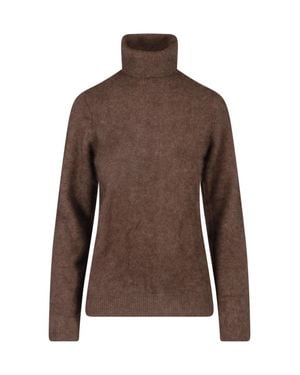 P.A.R.O.S.H. Turtleneck Sweater - Brown