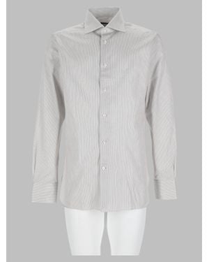 ZEGNA 100% Cotton Shirt - White