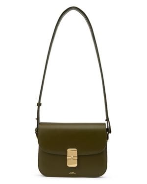 A.P.C. Grace Shoulder Bag - Metallic