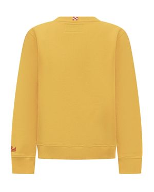 MC2 Saint Barth Avengers Graphic Sweatshirt - Yellow