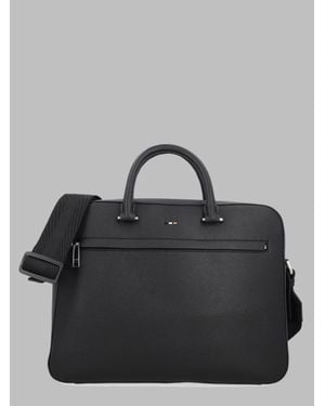 BOSS Mini Document Crossbody Bag 29 X 38 X 7 Cm - Gray