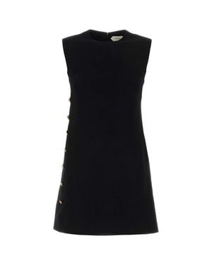 Versace Dress Responsabile Techno Cady Stretch - Black