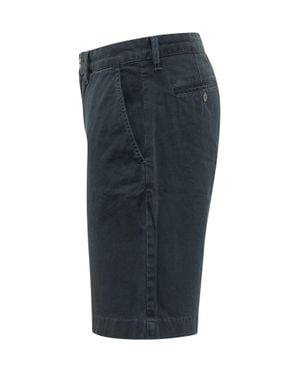 Woolrich Chino Shorts With Pocket - Blue