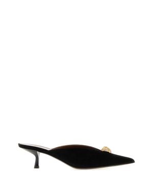 Giuseppe Zanotti Raquel Flat Suede Pumps - Black