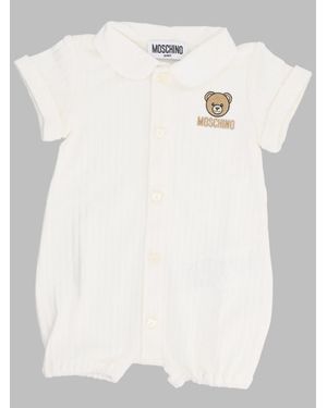 Moschino Romper With Gift
Box - White