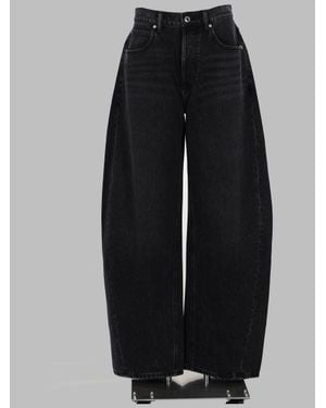 Alexander Wang Jeans Blow Up Cotton - Black