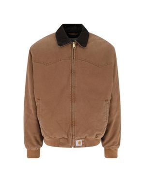 Carhartt Organic Cotton Work Jacket - Brown