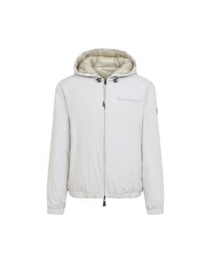 Moncler Berguns Reversible Down Jacket - Gray