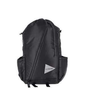 and wander Padded Roll-Top Backpack - Blue